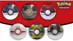 2021 Poke Ball Tin Display (Set of 6)